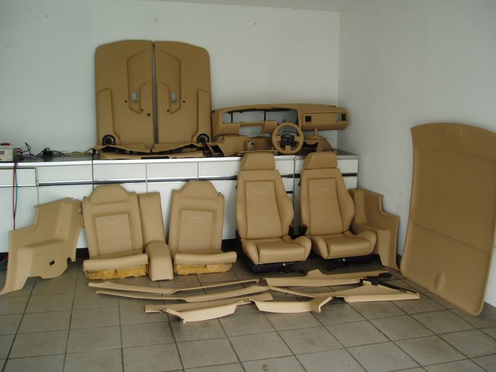 Lederausstattungen aus hauseigener Fertigung