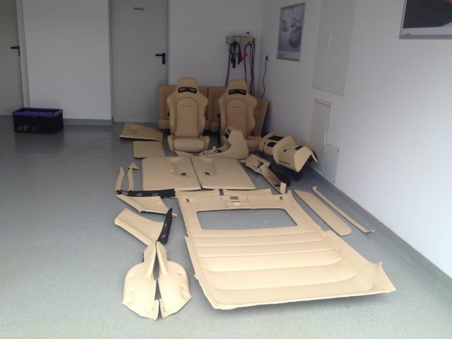 Lederausstattungen aus hauseigener Fertigung