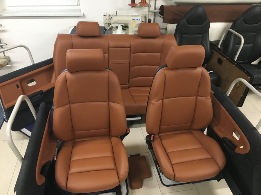 Lederausstattungen aus hauseigener Fertigung